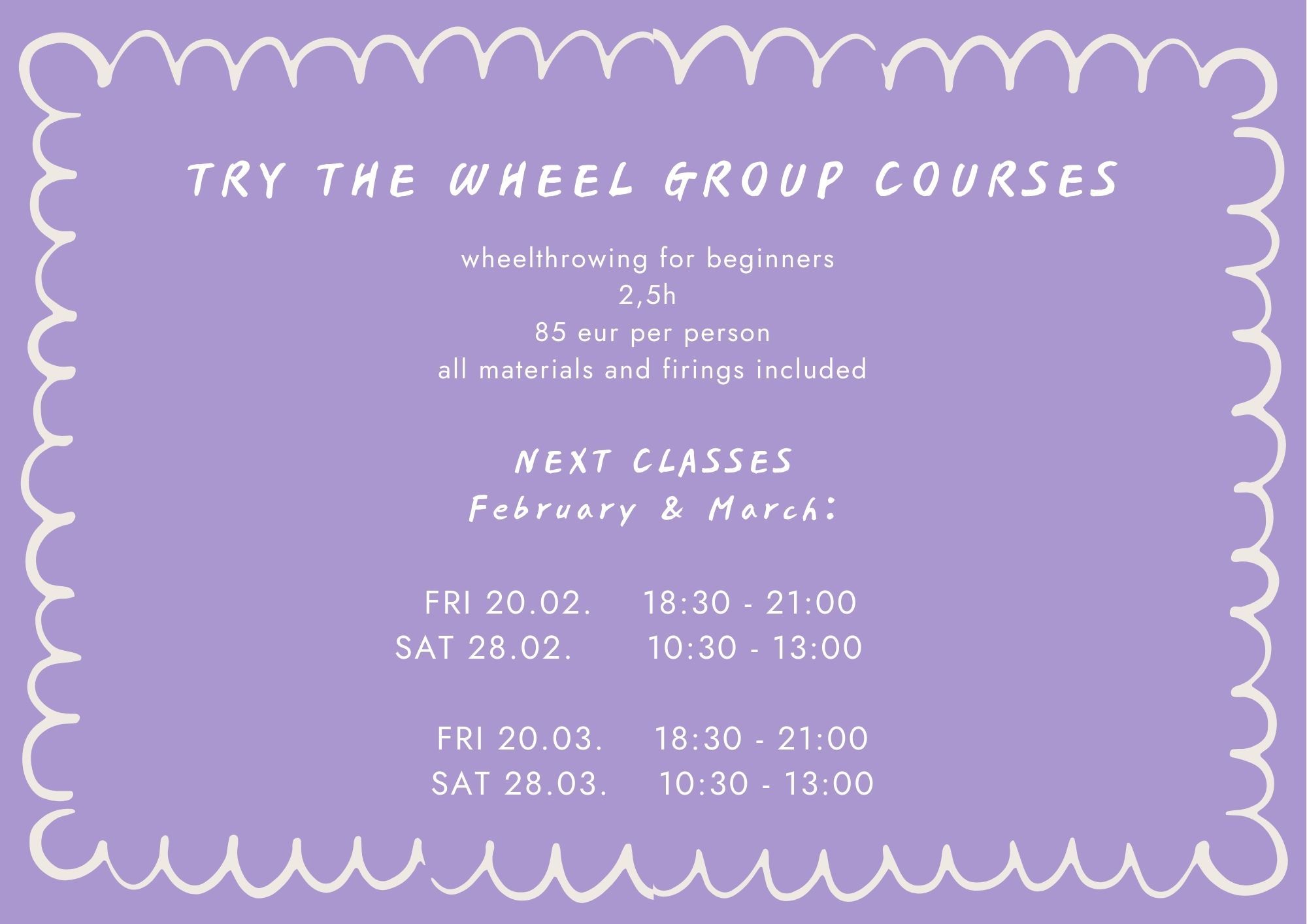 Pottery courses and ceramic workshops in Berlin